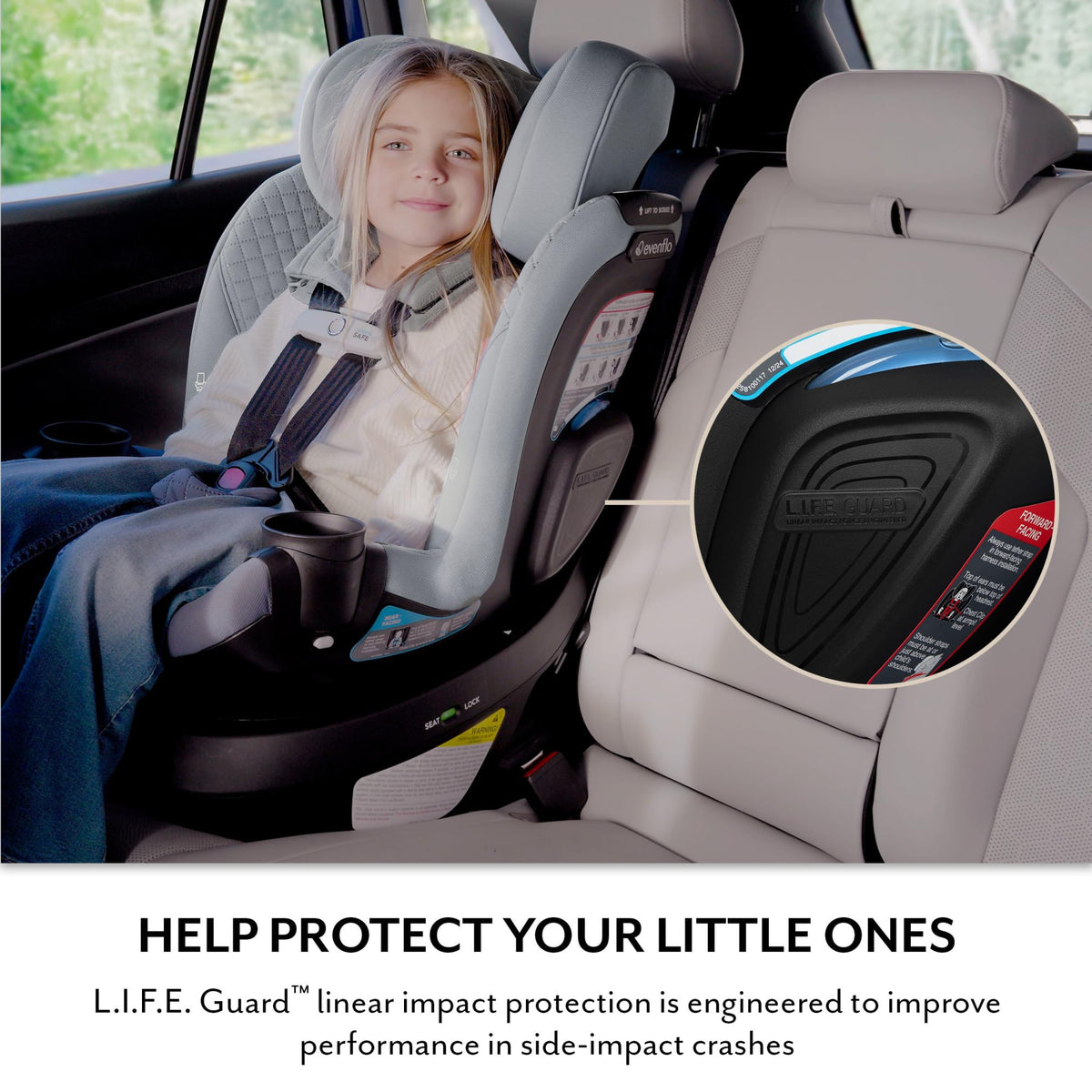 2-in-1 Rotating Car Seat Q4776