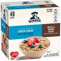 Instant Oatmeal Lower Sugar Maple Brown Sugar 1.19 Ounce Pack of 48 B128810