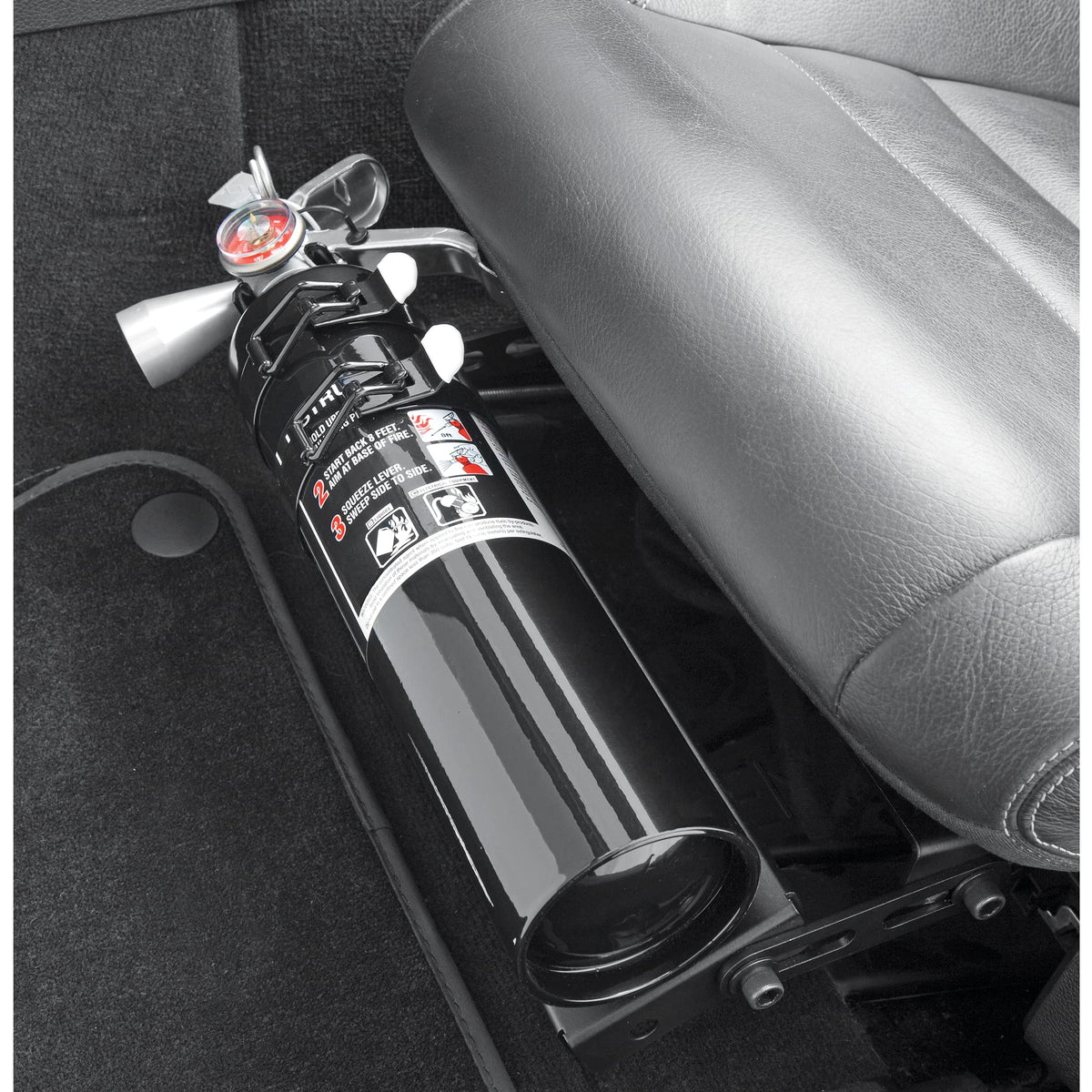 2.5 lbs Black Refillable Dry Chemical Fire Extinguisher W68503